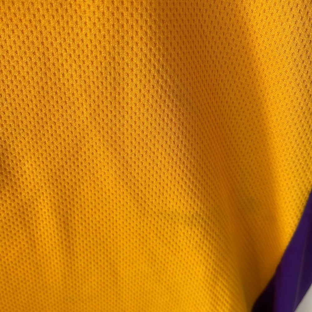 Lebron James #23 Los Angeles Lakers Jersey by NBA TX3 Cool Size 2XL w/ FLAWS - Picture 13 of 15